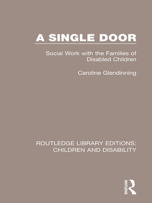 cover image of A Single Door